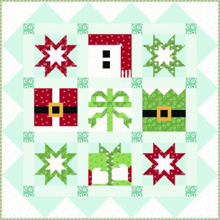 Melissa Mortenson Festive Friends Quilt Pattern