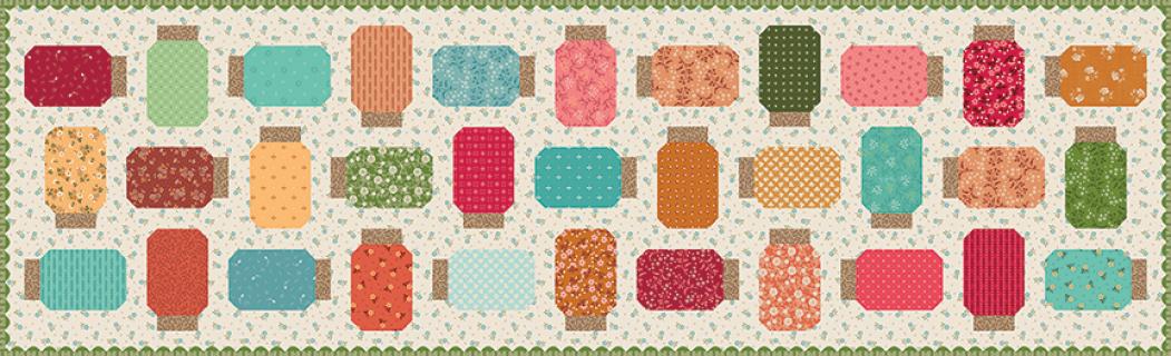 Yes You Can Table Runner Pattern by Lori Holt of Bee in my Bonnet