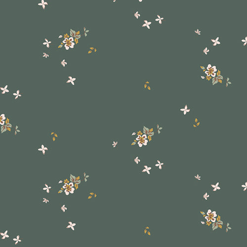 Spruce by Sharon Holland for Art Gallery Fabrics - 1/2 yard Delicate Balance Evergreen